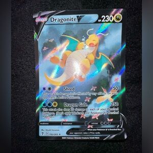 Pokémon TCG Dragonite V Evolving Skies 192/203 Alternate Art Holo Ultra Rare